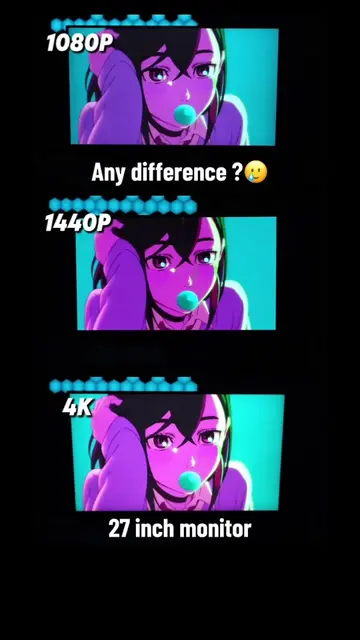 Would you choose a 27 inch monitor with 1080p resolution?🗣️#gamingmonitor #tech