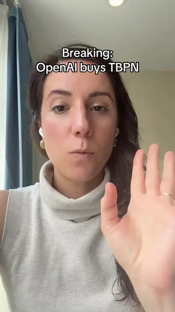 Breaking: OpenAI buys TBPN. And our favorite reporter Katie Deighton (of “tech s