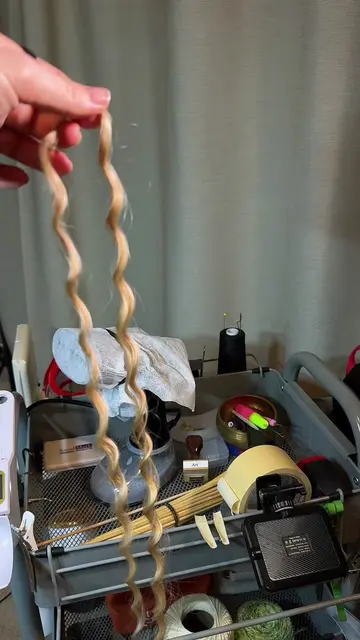 I filmed the full process of these push-up curly dreads ✦ this is just a sneak p