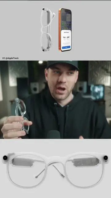 Apple glasses are coming 👓 #apple #iphone #Tech #smartglasses #viral 