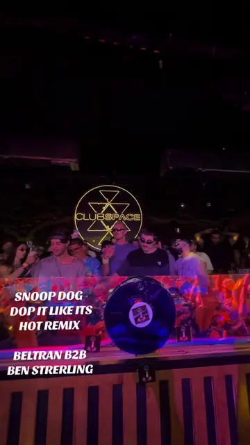 #beltran B2B @Ben Sterling 🪐 at @clubspacemiami for Miami Music Week 2026 #club