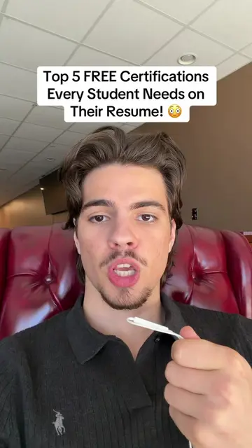 Follow & Comment “RESUME” and I’ll send you every link 5 free certifications eve