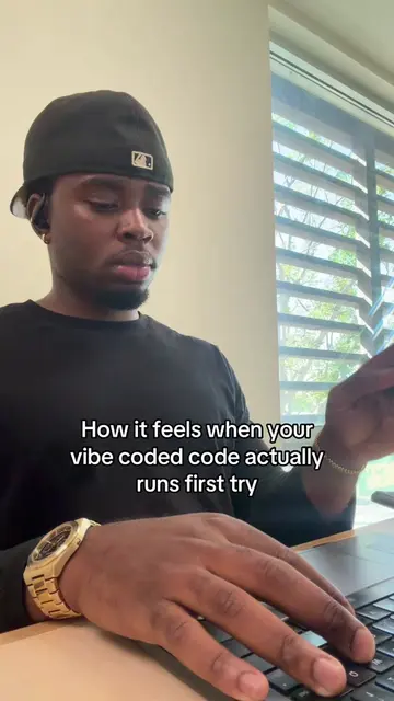when your code runs first try #computerscience #funny #code