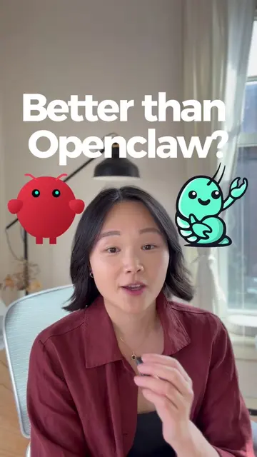 no shade to openclaw but nanoclaw + @claudehas my ❤️ #openclaw #nanoclaw #aiagen