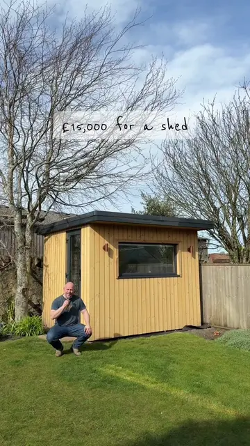 Built a garden office now time to rebuild my shed and workshop.