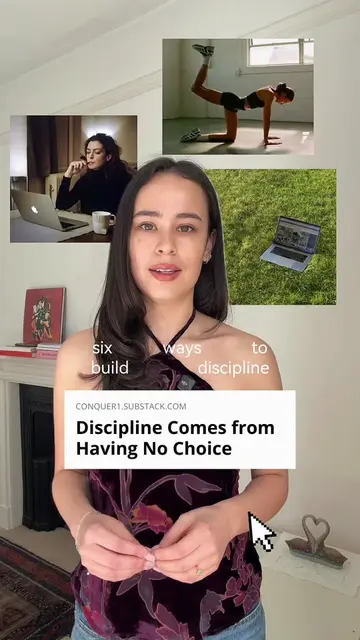 I found this article on discipline so interesting and such a great reframe if yo