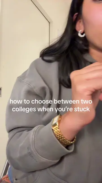 💔here’s how to choose between two colleges when you’re stuck #senioryear #highs