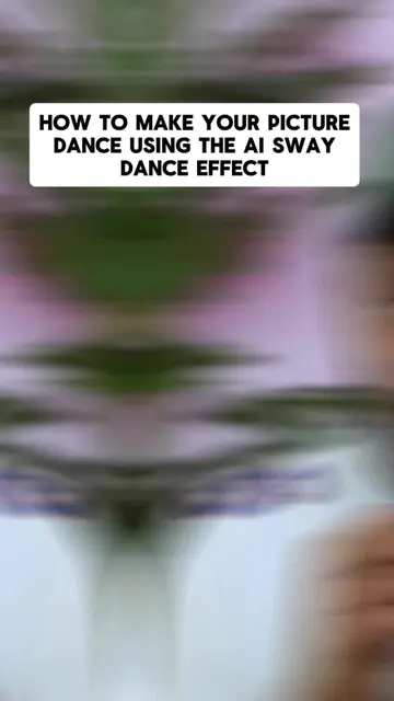 How to make your picture dance using ai sway dance effect on TikTok Want to know