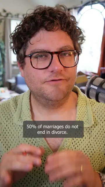 50% of marriages don't end in divorce #unlearning#learnsomethingnew #sociology
