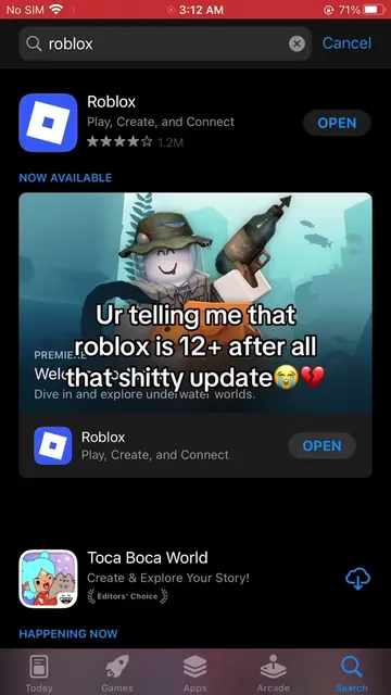 Even tik tok picked this song bc of it💔😭 #FYP #trending #roblox #appstore #fr