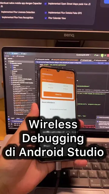 Pas lagi Coding Android, masih nyolok kabel dari laptop ke HP? Ribet !!! Ada fit