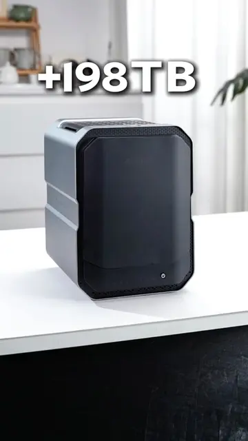 If I had a 198TB NAS, what would I use it to store?#Tech #enclosure #accessories