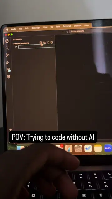 How do I code without AI before AI 🤧🫠 #programmingmemes #techcommunity  #aimem