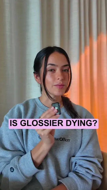 What happened to Glossier—the brand that invented clean girl beauty? #glossier #