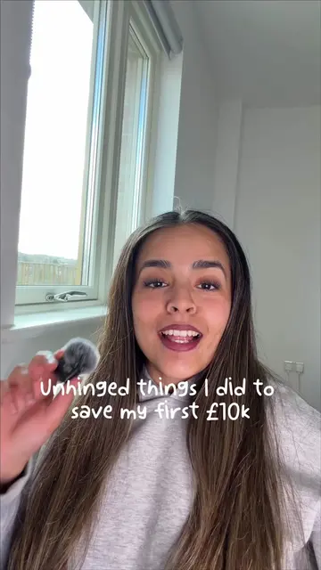 Unhinged things I did to save my first £10k in just over a year!  #moneysavingti