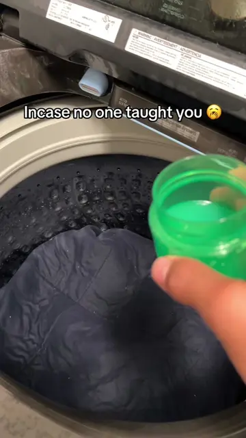 Instead of rinsing the cap in the sink, just toss it into the washing machine wi