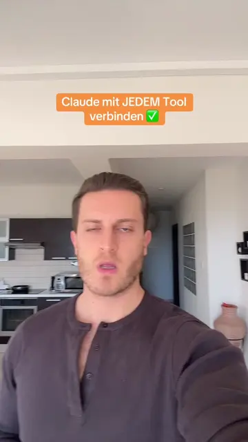 Claude mit jedem Tool verbinden! ✅ #claude #ai #claudecode #aitool #aiagent 