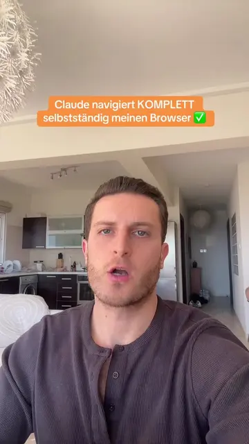 Claude navigiert KOMPLETT selbstständig meinen Browser ✅ #claude #ai #claudecode