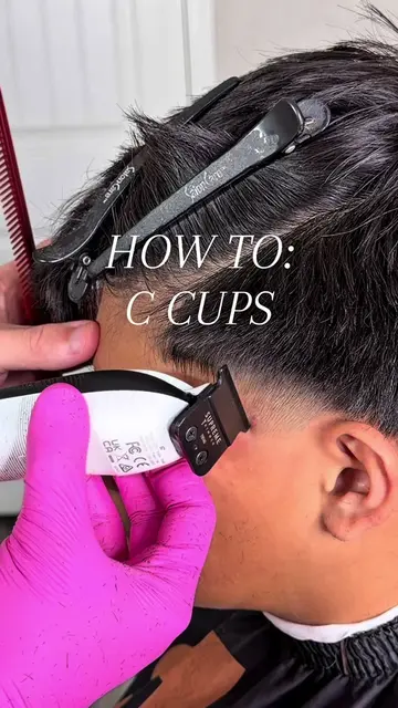 💈C cup tutorial📍SAN ANTONIO, TX #sanantoniobarber #barbertutorial #haircuttuto