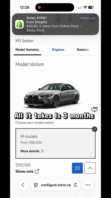 All It takes Is 3 months.. #lockin #motivation #shopify #dropshipping #fyp 