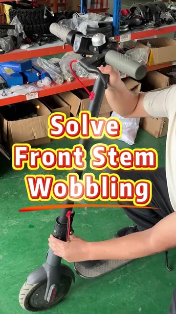 Fix your wobbly scooter stem in minutes.#escooter #wobble #fixit #scooterparts #