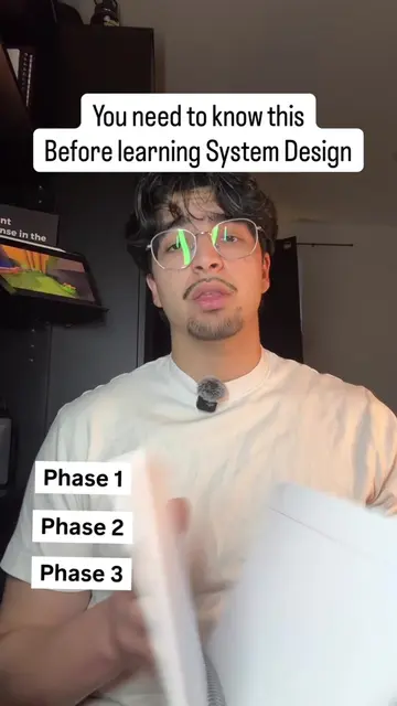 Do this before learning system design ! System design learning phases #code #pro