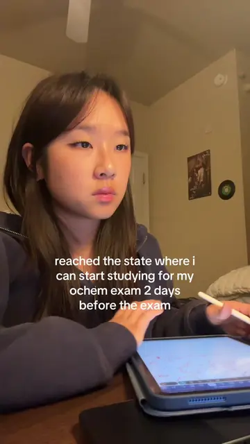 i’m so locked in i have cracked the code #college #ochem #exam #premed 