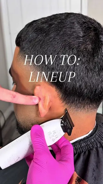 💈Lineup tutorial📍SAN ANTONIO, TX #sanantoniobarber #barber #barbertutorial #fy
