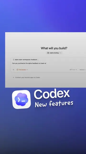 @OpenAI just dropped a massive Codex update! Computer Use lets Codex run automat