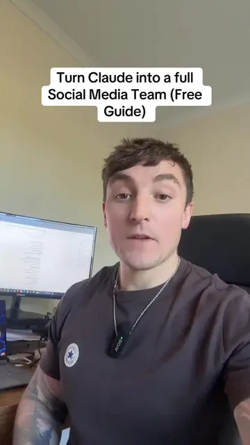 Turn Claude into a full social media team. This is how the system actually works