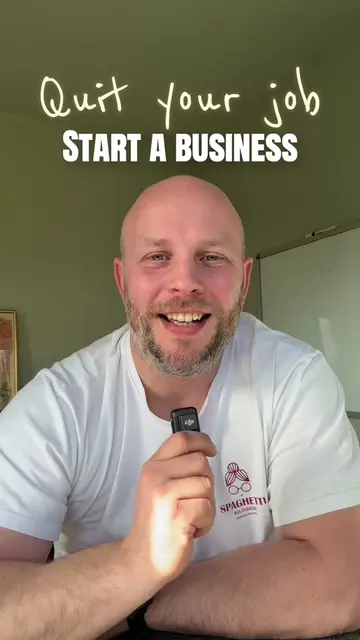 Start a business. How’s your week been? If you’re miserable in your 9-5 it’s tim