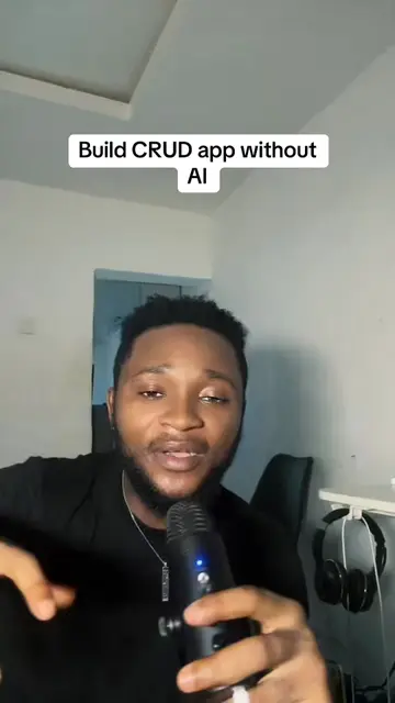 If you can’t build a simple crud app without using AI, u are just a prompt opera
