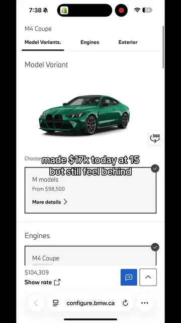 Is this cooking #ecom #ecommerce #shopify #bmwm4 #resell 