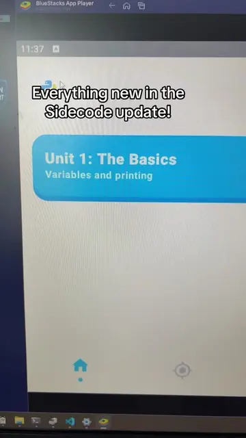 Enjoy, update via the Google Play Store! #fyp #sidecode #update #coding #app 