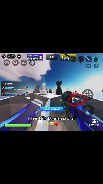 Yall be saying “auto shoot” the answer is literally infront of u like are yall b
