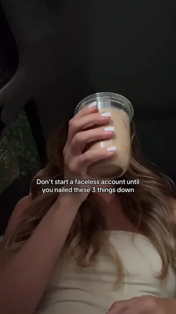 Don’t skip this 👇 When I first started a faceless account, I thought: “Easy mon