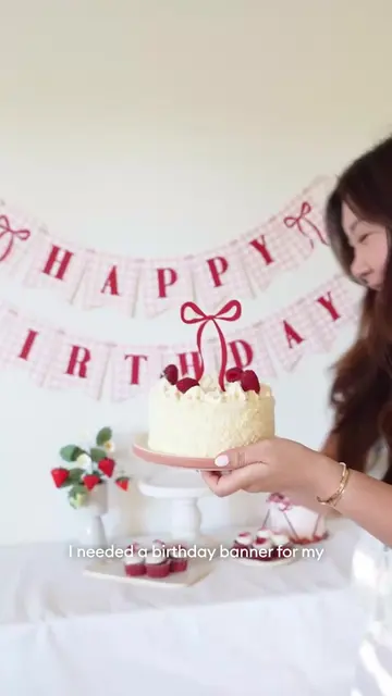 Birthday party decor made easy with Cricut 🎂 #cricutsgmy #cricutsg #cricutsinga