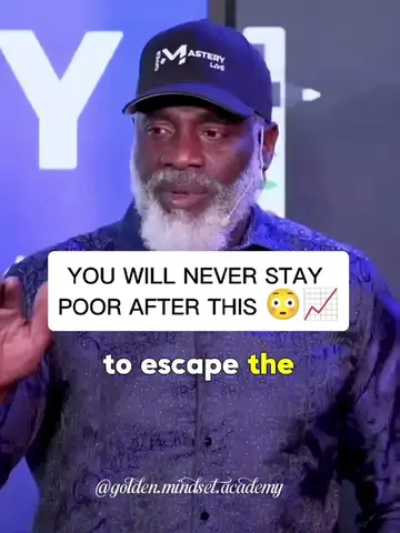 Myron argues that you must cultivate a deep disgust for being broke to motivate 