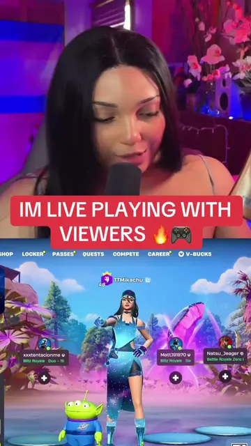 Come hang! It’s chaotic in here #fortnite #streamersoftiktok #tiktoklive #fyp #g
