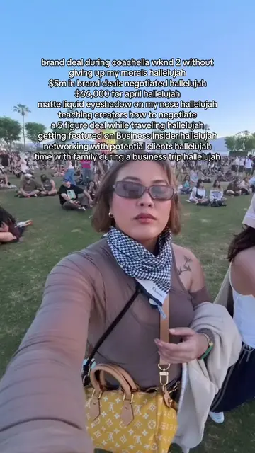 everything hallelujah #coachella2026 #coachellaweekend2 #creatoreconomy #brandde