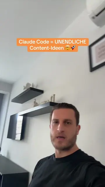 Claude liefert mir UNENDLICHE Content-Ideen! 🤯🚀 Kommentier „Skill“ und ich sch