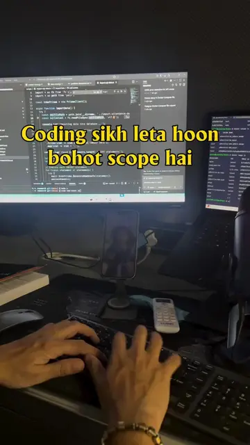 Learn coding because it’s have a lot of scope in the field  #codinglife #datastr