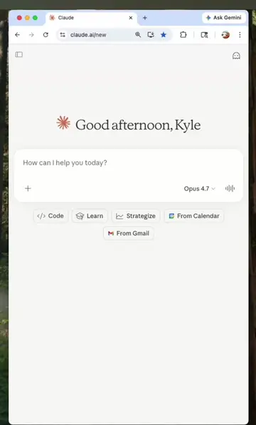 Design your FIRST mobile app in 60 seconds or less 🤯 I just used Claude's new D