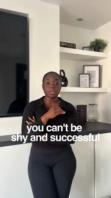 I’m sorry but the maths doesn’t add up!  Success and shyness don’t go together! 