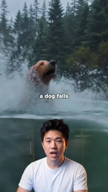 Every AI stayed on the riverbank. Claude jumped in. 🐶🌊 #ai #chatgpt #claude #d