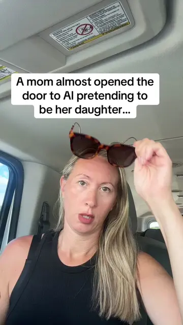 This gave me chills… AI can now clone your child’s voice and face in real time. 