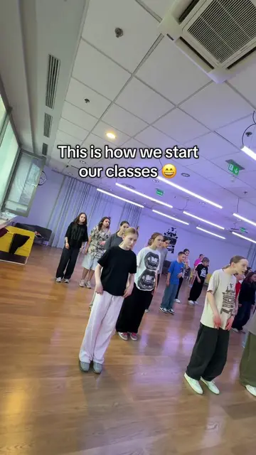 This is how we start our lessons😀 our dance classes. I can teach you jow to dan