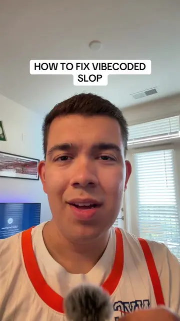 HOW TO FIX VIBECODED SLOP… #ai #coding #vibecoding #claudecode #cursor 
