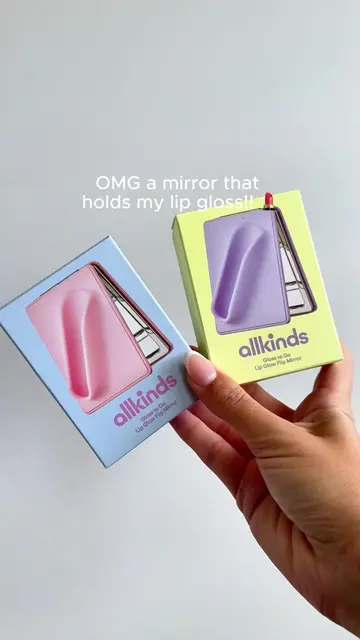 Another mirror to stare at myself in 🤭 🪞 💄   #allkinds #mirror #lipgloss #mak