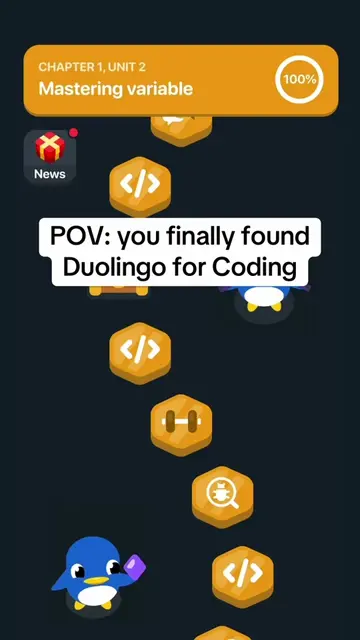 Join +70,000 learners 👨‍💻🔥 #coding #python #programming #learntocode #duoling